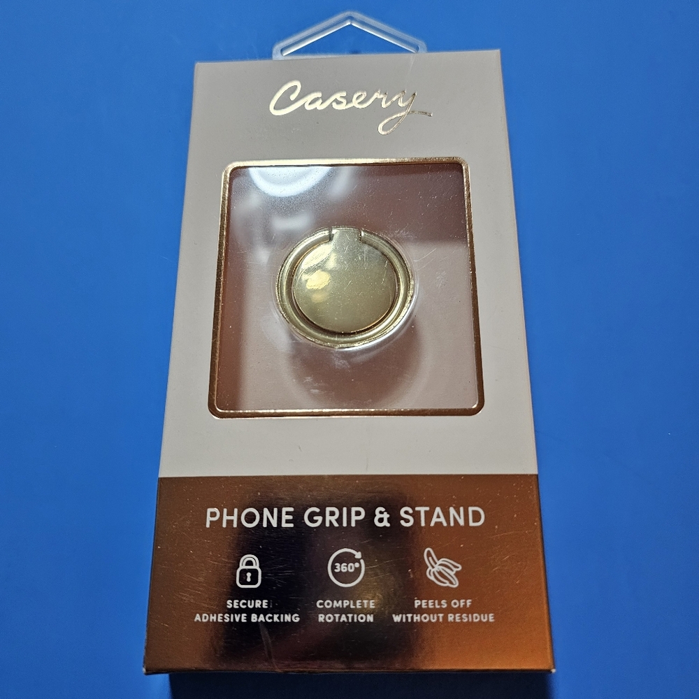 Casery Mobile Phone Ring - GOLD METAL